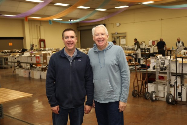 Bob Fraser with his son, Scott. (Scott Fraser)