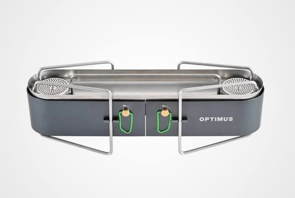 Cook Full Meals Outdoors With The Optimus Gemini II Stove - Dining and ...