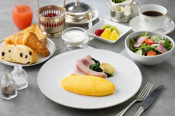 Western breakfast at Main Dining Room The Fujiya