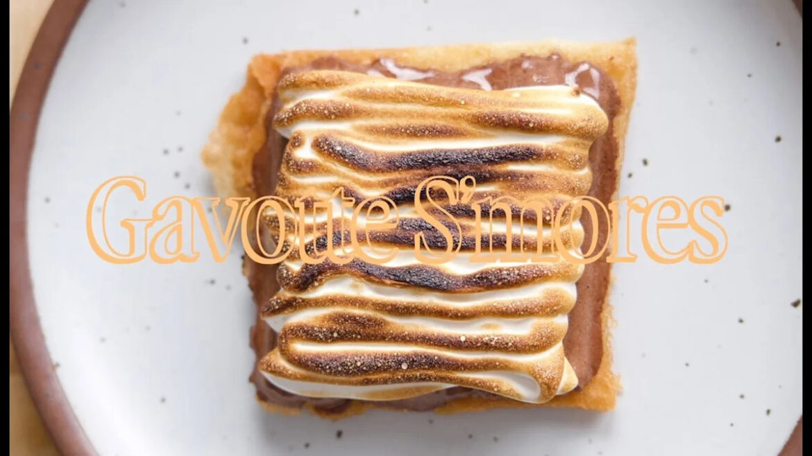 This S'mores-Inspired Gavotte Recipe Reimagines the Classic Campfire Dessert
