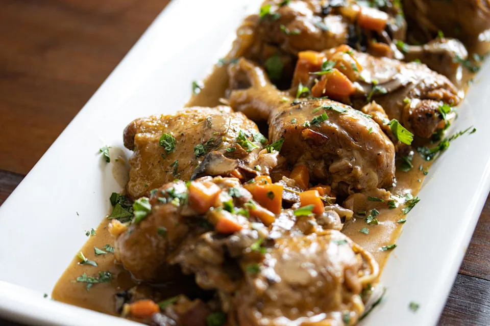 coq au vin blanc