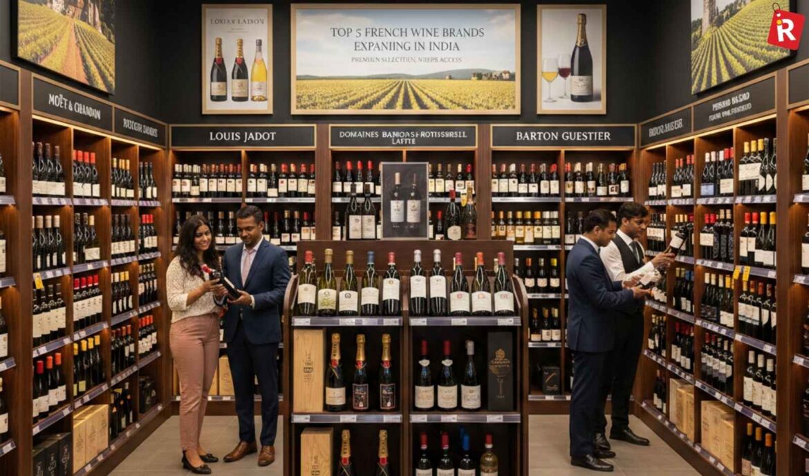 Top 5 French Wine Brands Expanding Their Retail Presence in India