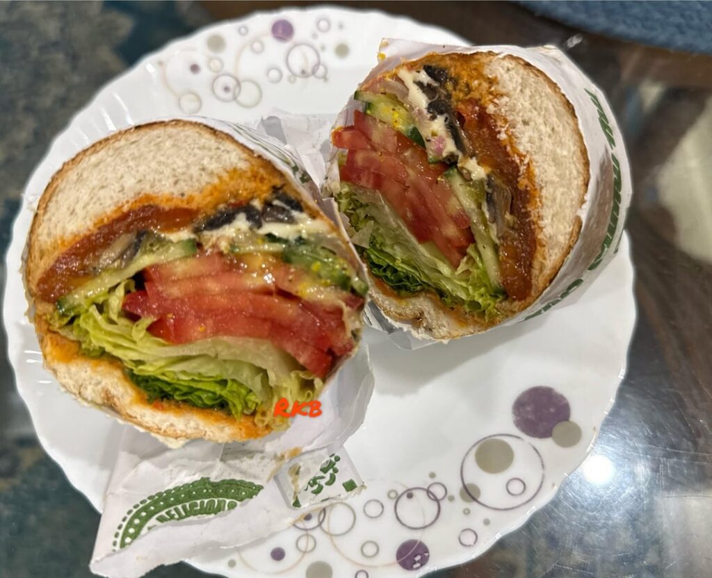 “[Homemade] ” grilled veggie sub!