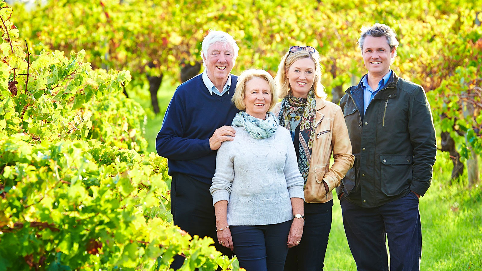  The Horgan family at Australia’s Leeuwin Estate.] 