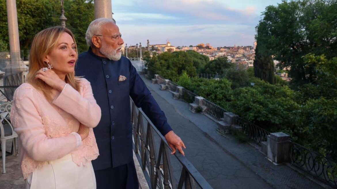 Modi in Italy: Meloni hosts dinner and Colosseum tour ahead of strategic talks- The Week Modi in Italy: Meloni hosts dinner and Colosseum tour ahead of strategic talks- The Week