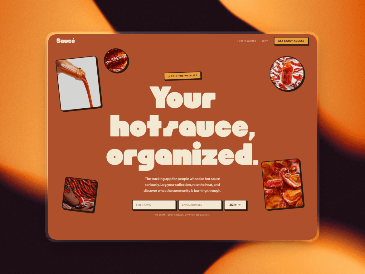 Made a hot sauce tracker because my fridge is chaos and my memory is worse