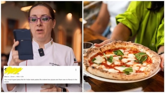 Famous Italian chef of Gurugram pizzeria blasts reviewer for calling her pizzas not for ‘Indian palate’. Internet reacts Hindustan Times News