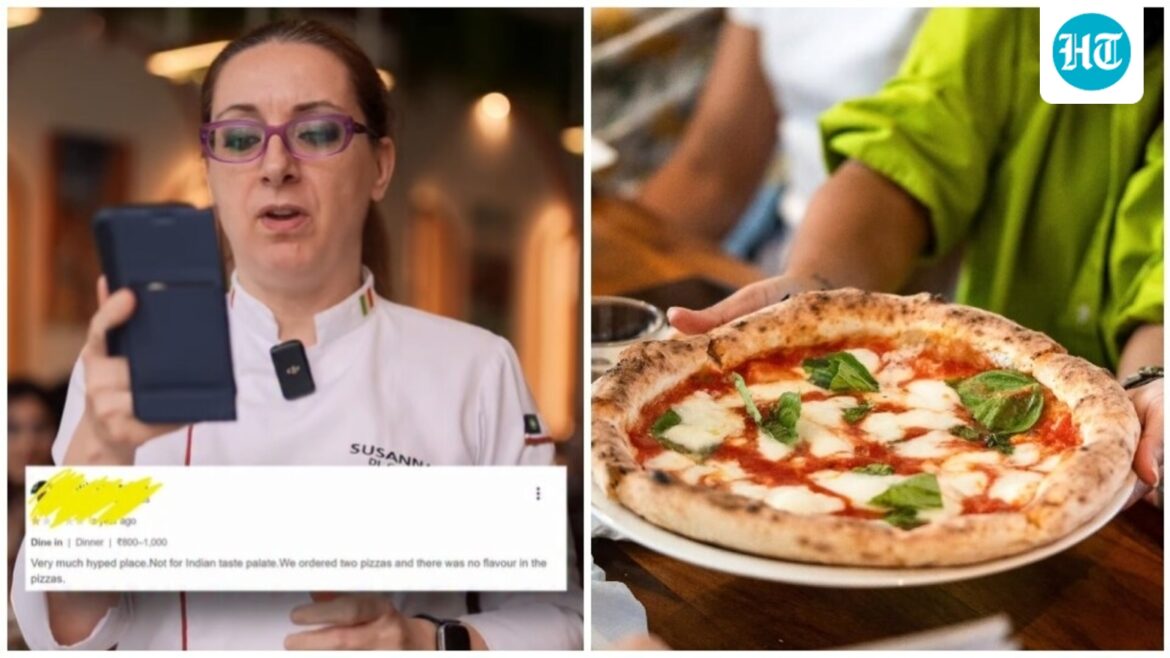 Famous Italian chef of Gurugram pizzeria blasts reviewer for calling her pizzas not for ‘Indian palate’. Internet reacts Famous Italian chef of Gurugram pizzeria blasts reviewer for calling her pizzas not for 'Indian palate'. Internet reacts