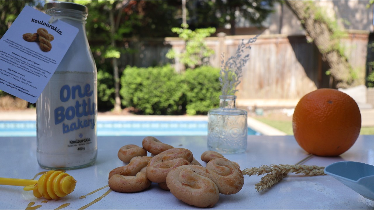 How to Make Greek Koulourakia | Easy Recipe with One Bottle Bakery Mix ...