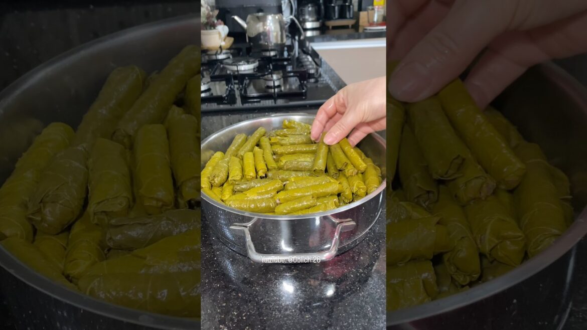 Zeytinyağlı Yaprak Sarma | Как готовят сарму в турецких семьях Zeytinyağlı Yaprak Sarma | Как готовят сарму в турецких семьях