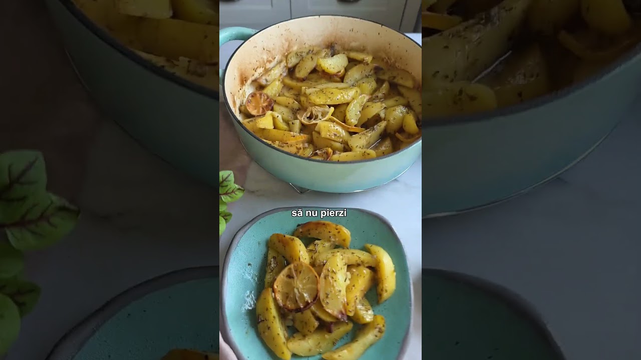 Gătesc ca un grec - ep 2 -cartofi lemonates #retete #shorts - Dining ...