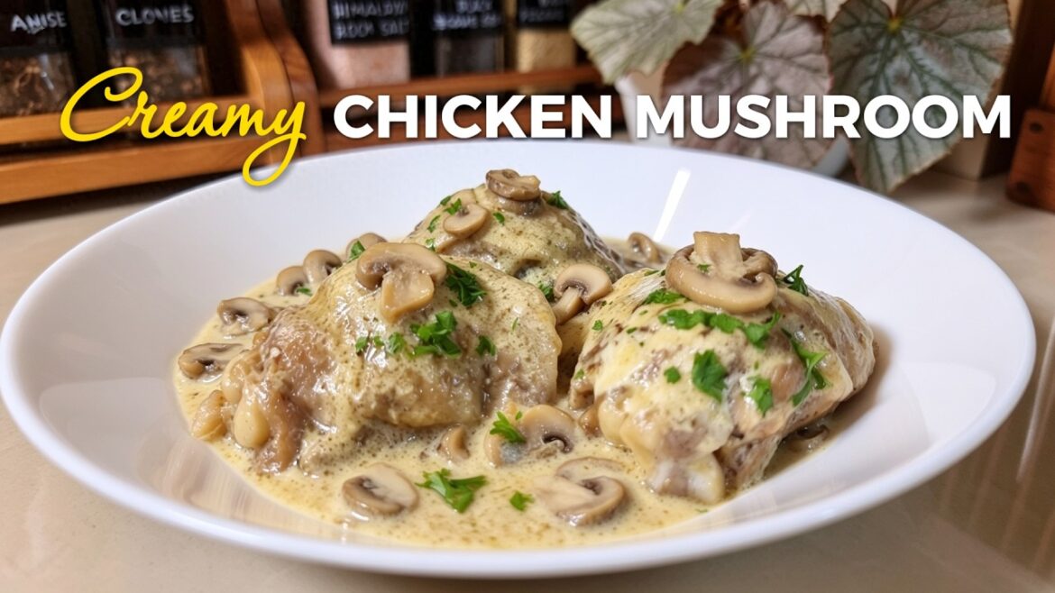 Easy Creamy Chicken Mushroom Recipe to Make at Home Easy Creamy Chicken Mushroom Recipe to Make at Home