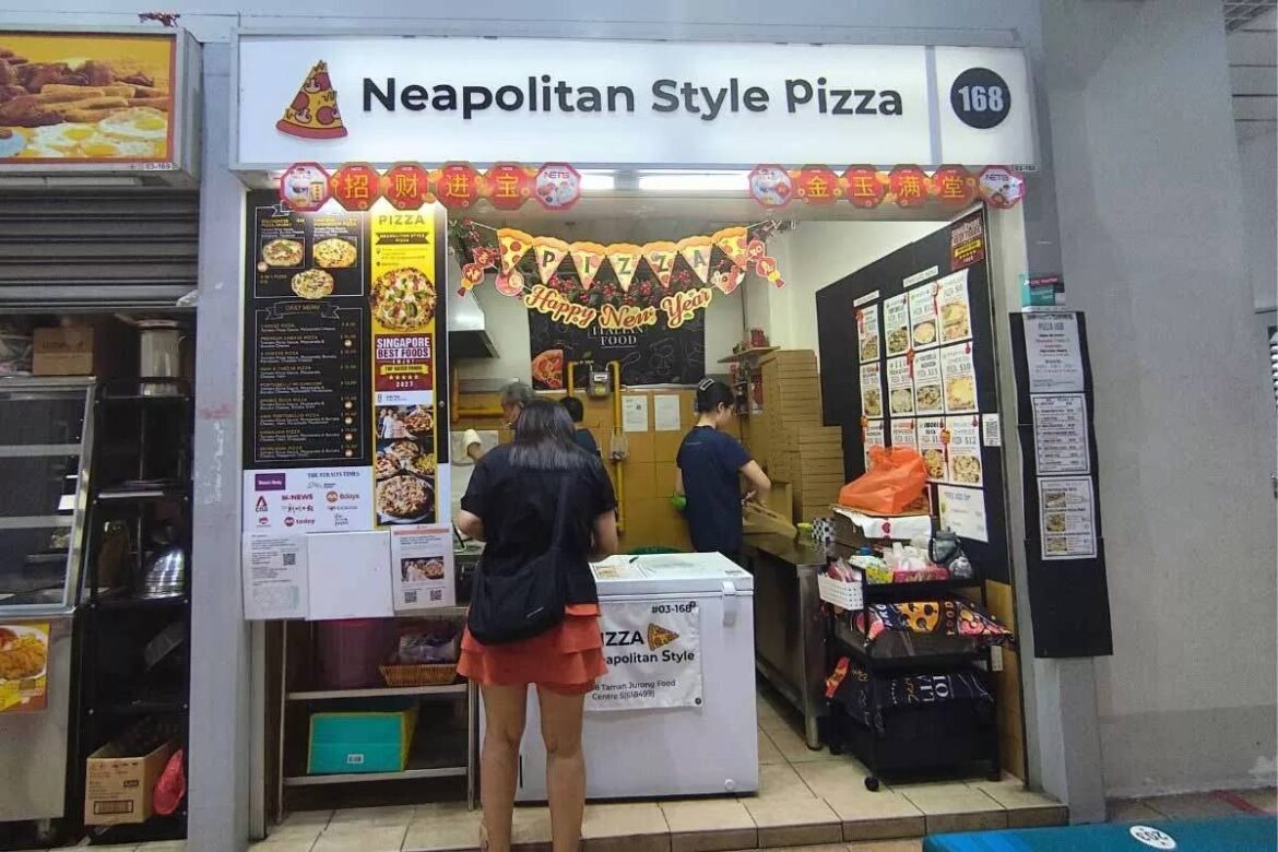 168 Neapolitan Style Pizza: Family-run handmade pizza hawker sells special flavours 168 Neapolitan Style Pizza: Family-run handmade pizza hawker sells special flavours
