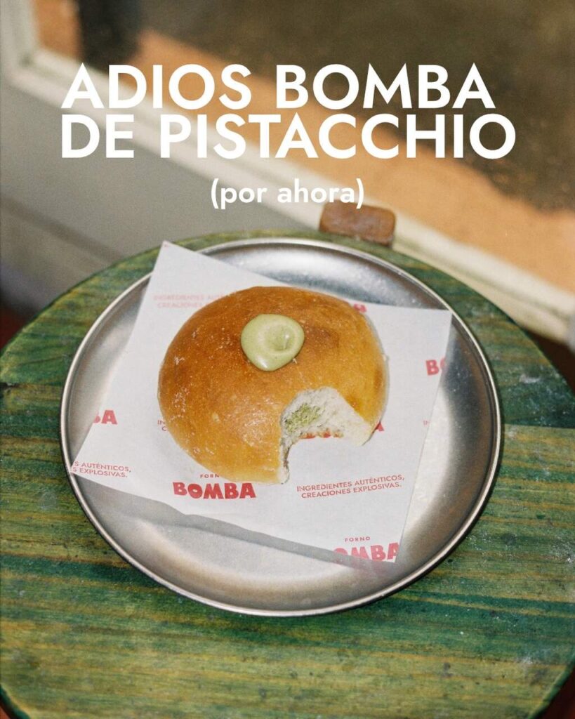 Why Forno Bomba withdrew the pistachio bomb despite its success