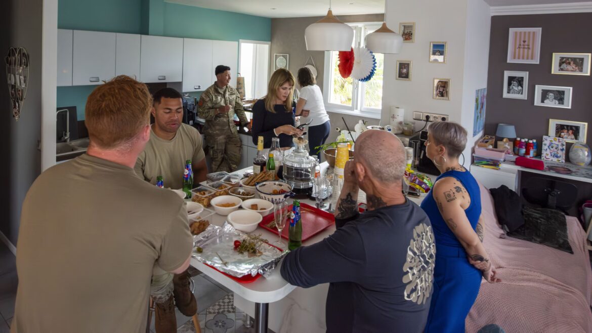 Normandy families nourish connections with U.S. service members around the table > U.S. Air Forces in Europe Normandy families nourish connections with U.S. service members around the table > U.S. Air Forces in Europe