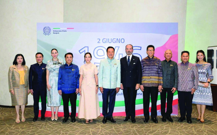 Bangkok Post – PM Anutin Celebrates 80th Anniversary of the Italian Republic Bangkok Post - PM Anutin Celebrates 80th Anniversary of the Italian Republic
