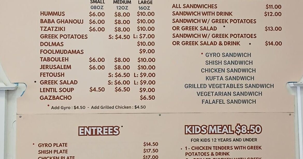 Tidbits: Mediterranean Grill offers made-from-scratch food | Opinion