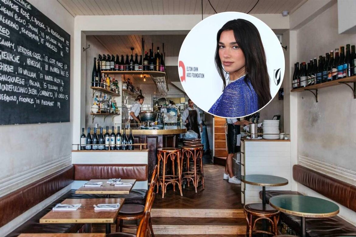 Dua Lipa just named this cosy Italian restaurant in Sydney one of her favourite spots in the world