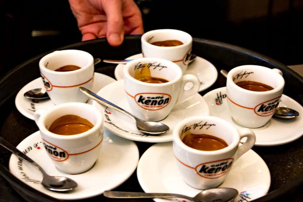 Coffees during Naples Walking Tour