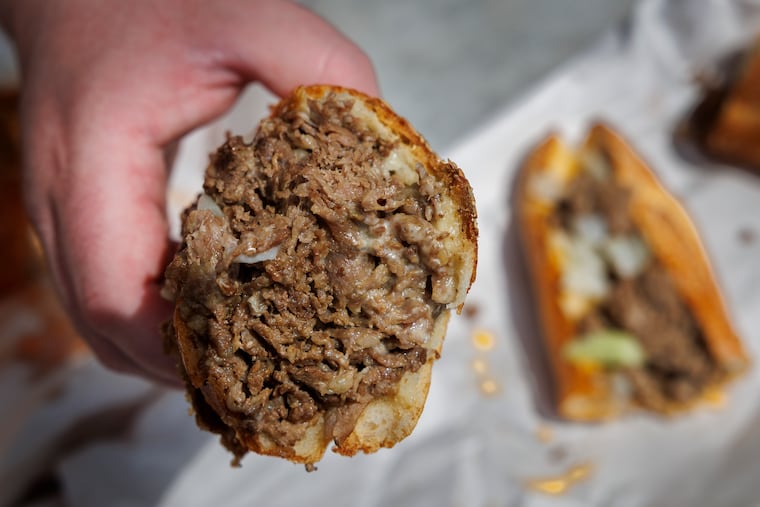 Angelo’s is moving into wholesale bread baking A cheesesteak from Angelo's Pizzeria.