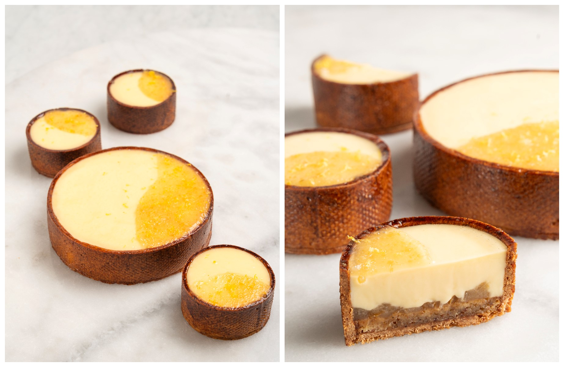 "Tarte au Citron" or lemon tart, in English, may have roots elsewhere, but it's a French favorite, especially at Brigat’. ©Brigat'