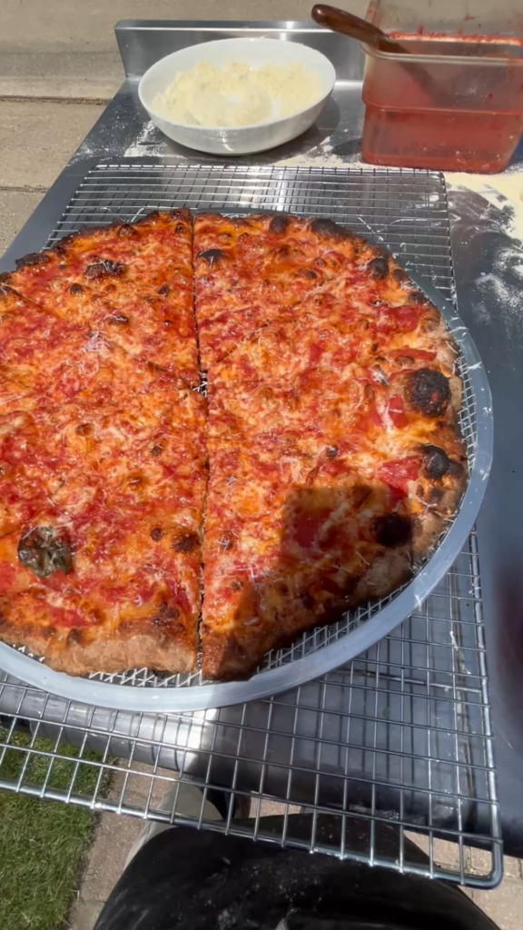 I make the best Ooni pizza here in Michigan. Who wants a pie?