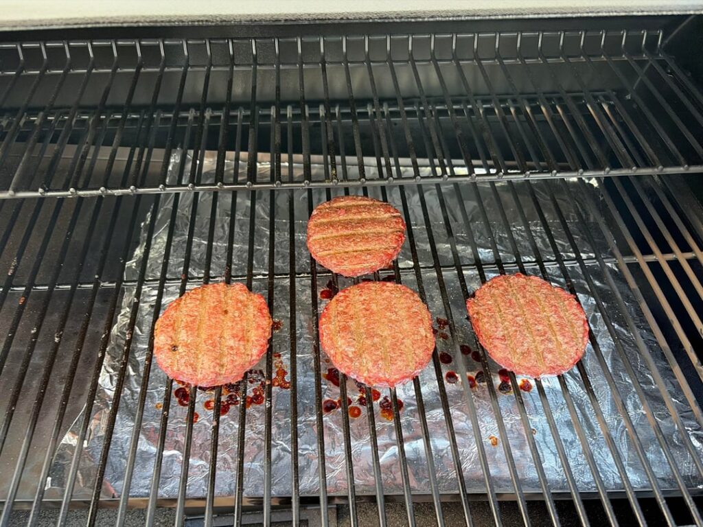 Smoked Burgers First Time
