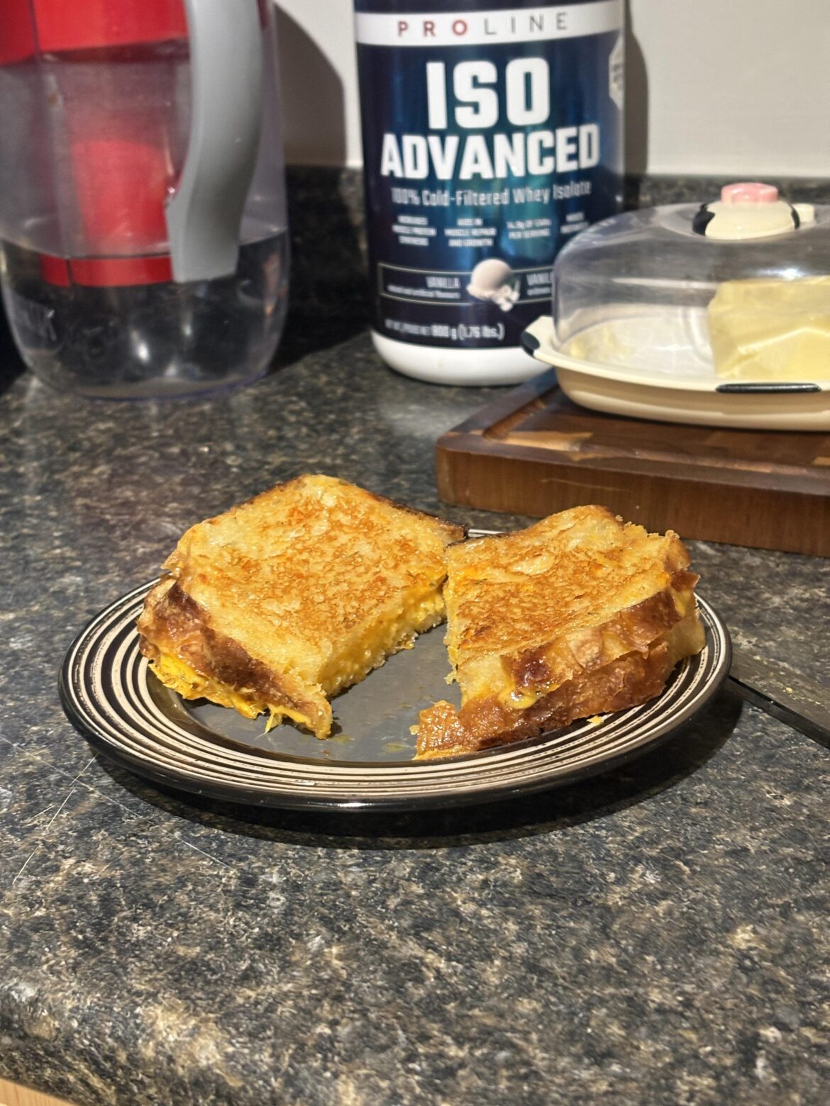 My high ass made the perfect grilled cheese