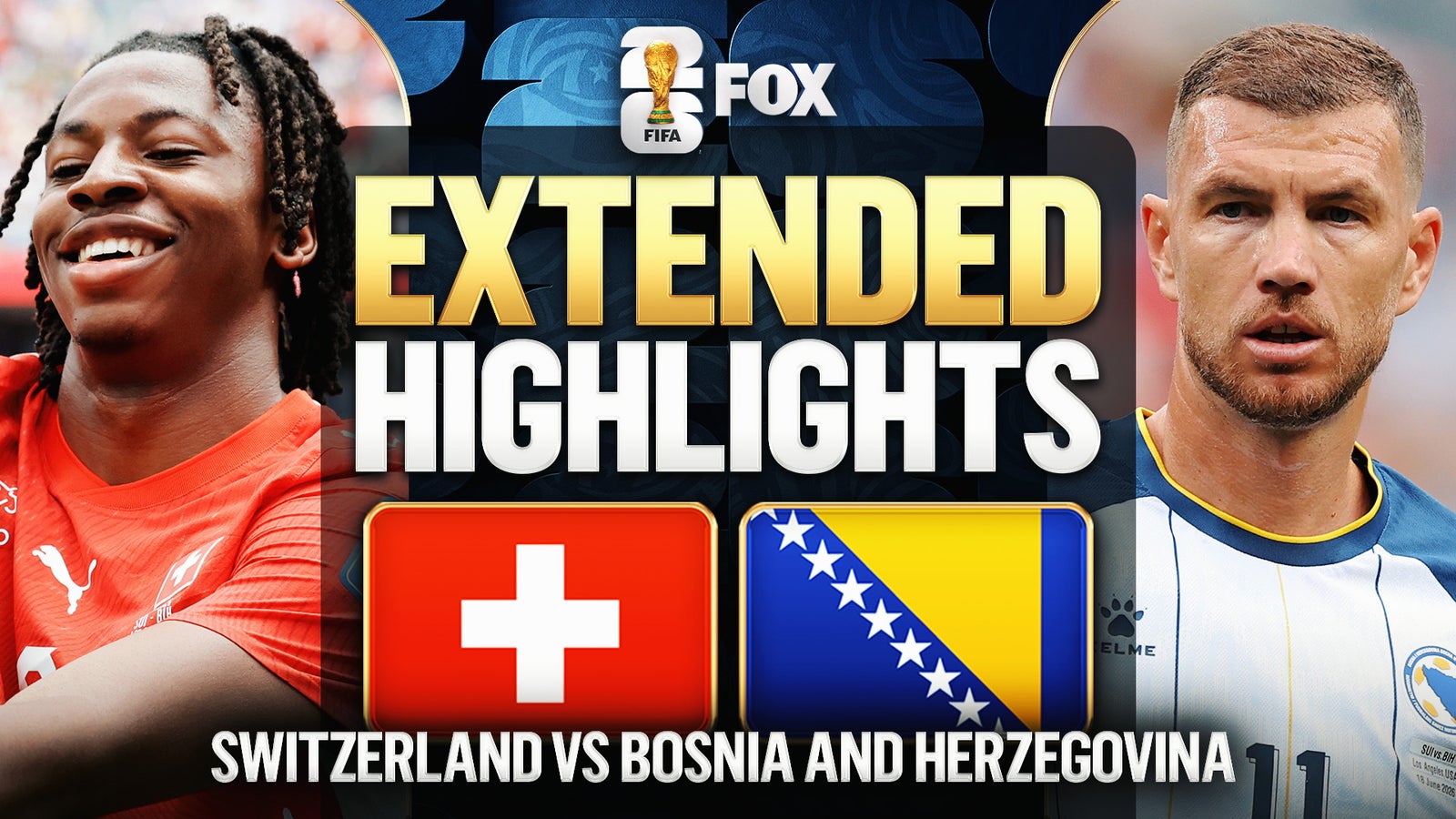 Switzerland vs Bosnia and Herzegovina Extended Highlights | 2026 FIFA World Cup™