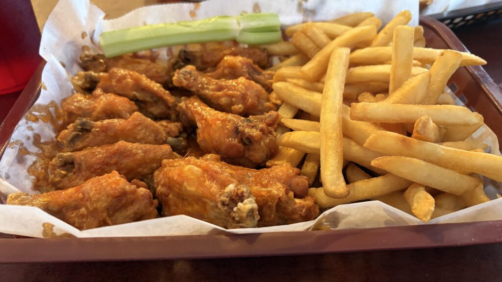 Birthday dinner wings at my favorite local spot. - Dining and Cooking | DiningAndCooking.com