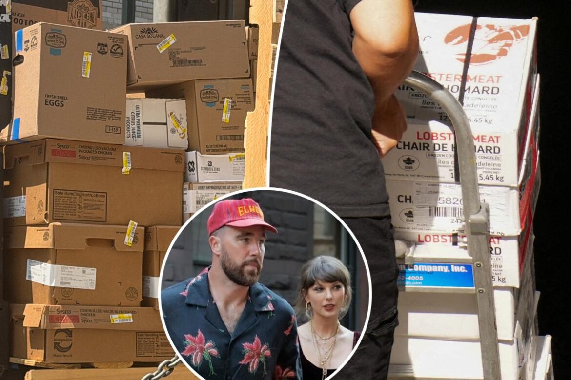 Taylor Swift, Travis Kelce’s possible wedding menu uncovered as food is delivered to MSG Taylor Swift, Travis Kelce's possible wedding menu uncovered as food is delivered to MSG
