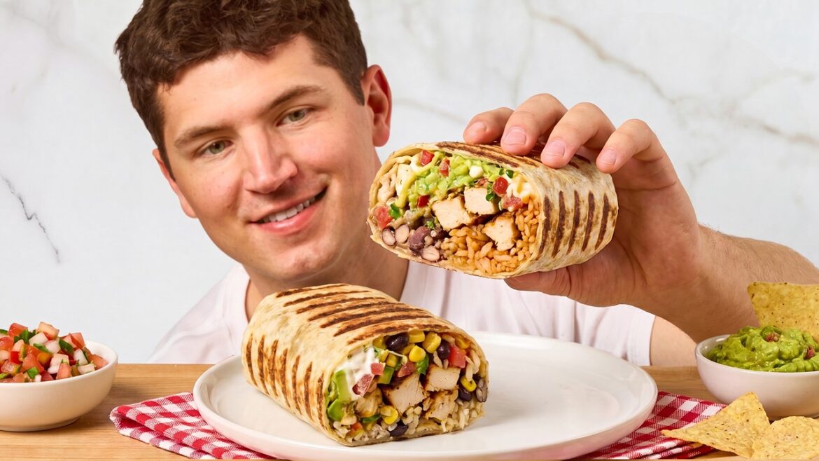 The Ultimate Chicken Burrito