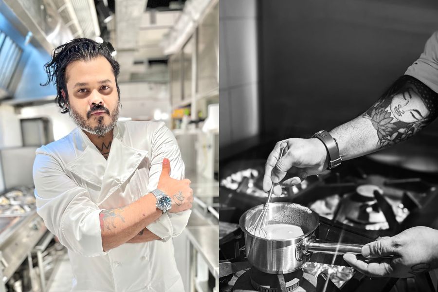 Chatterjee spent years learning French culinary techniques before trying his hand at innovation
