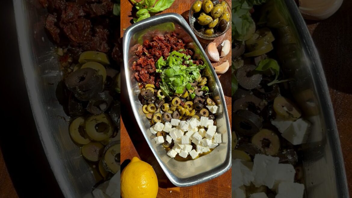 Mediterranean Feta Olive Dip | The Ultimate Party Appetizer Mediterranean Feta Olive Dip | The Ultimate Party Appetizer