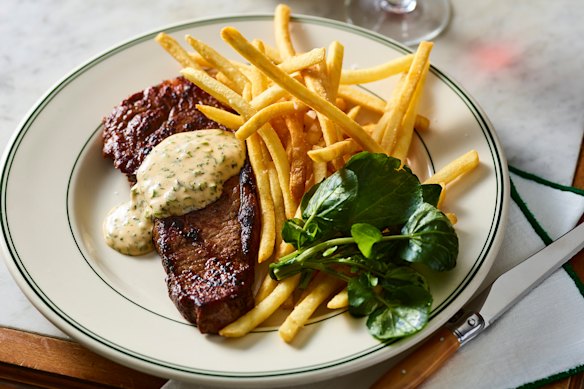 Bearnaise sauce is said to have been invented in 1836 for the opening of Le Pavillon Henri IV. 