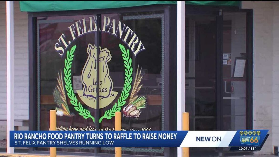Rio Rancho food pantry raffles HVAC system to address food shortages Rio Rancho food pantry raffles HVAC system to address food shortages