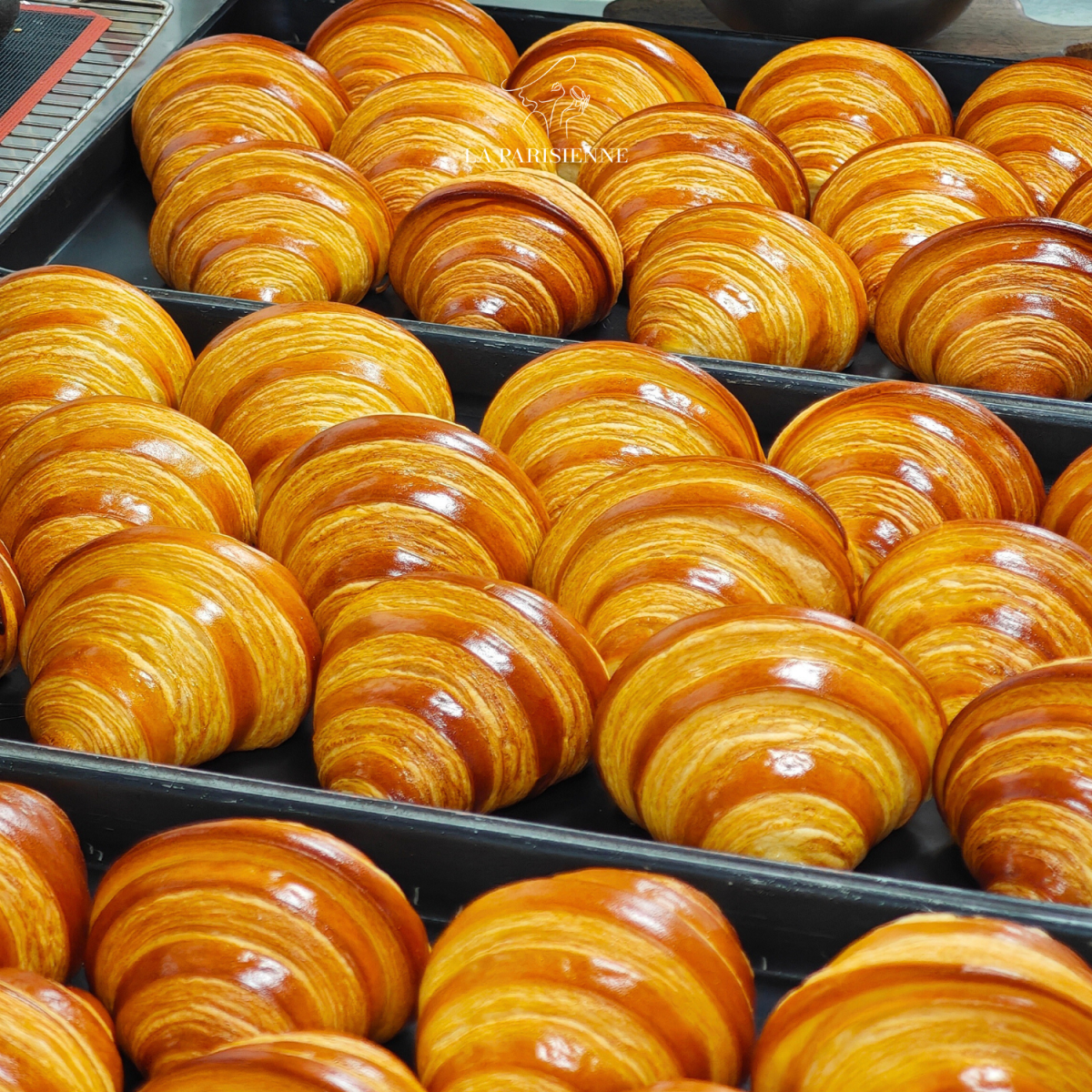 A croissant should have a golden-brown, lightly crisp crust, with delicate, airy layers inside (Photo: La Parisienne)