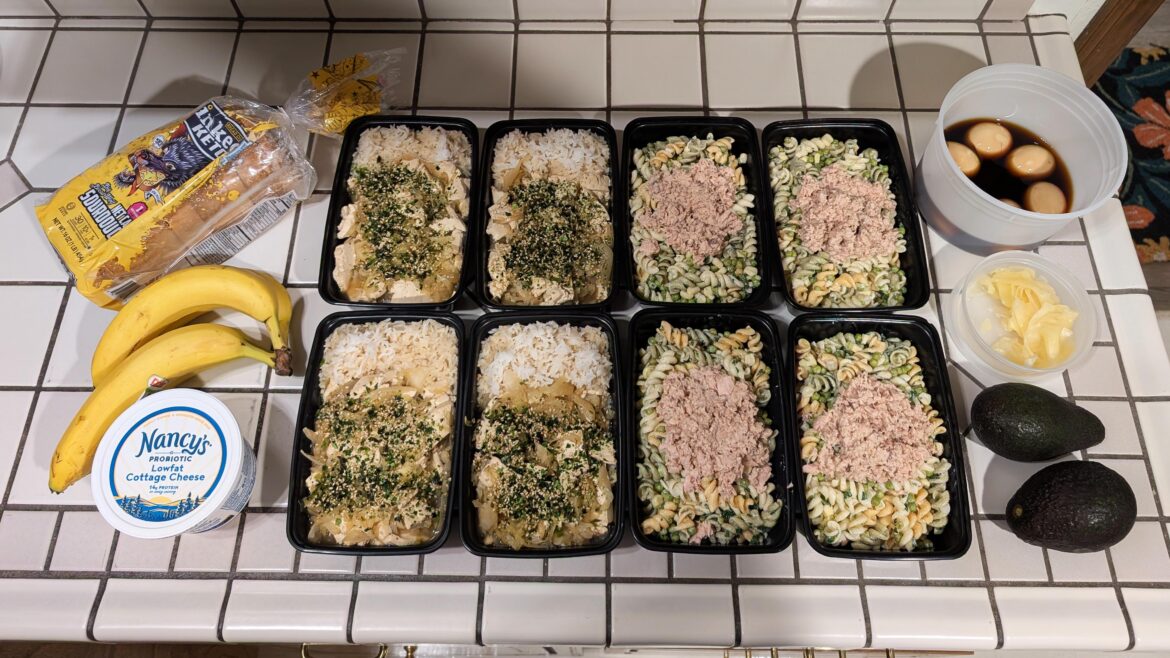 Week 26 of Meal Prep for Weight Loss Week 26 of Meal Prep for Weight Loss