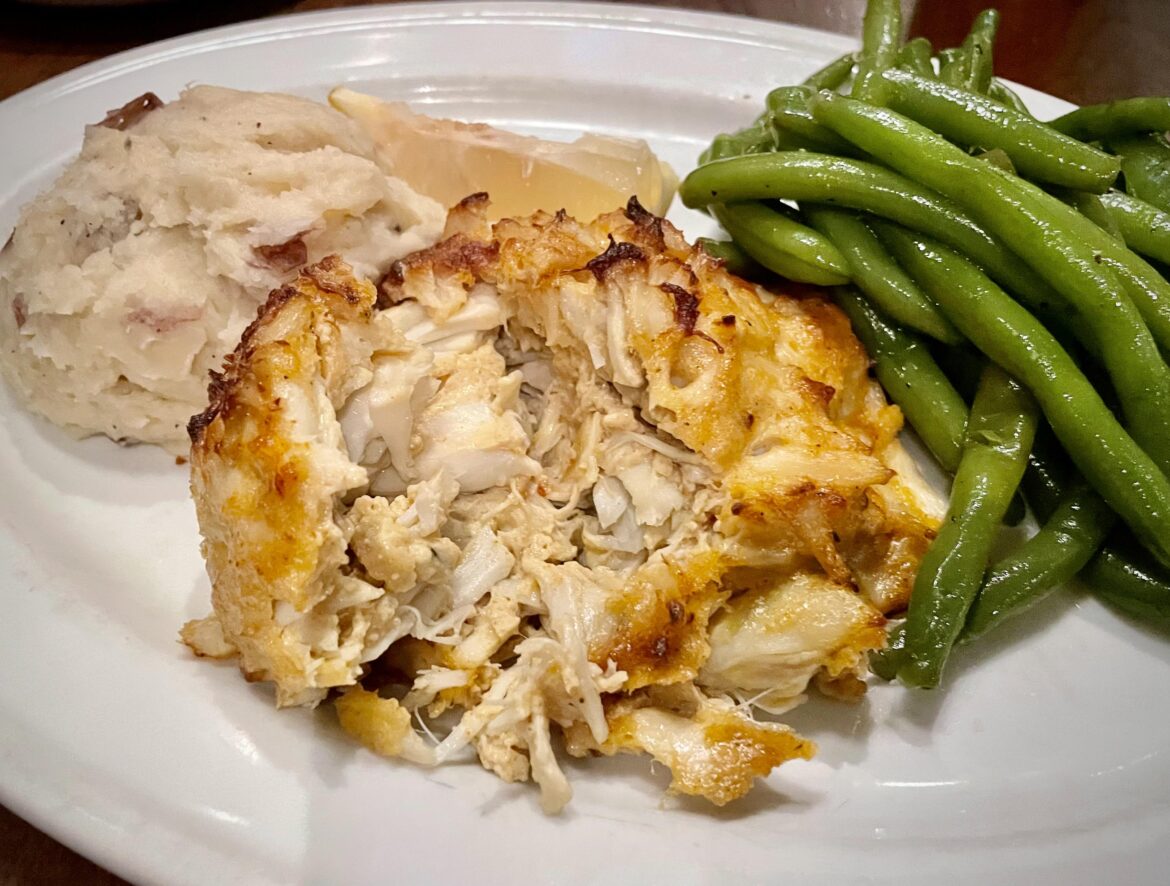 Jumbo crab cake Jumbo crab cake