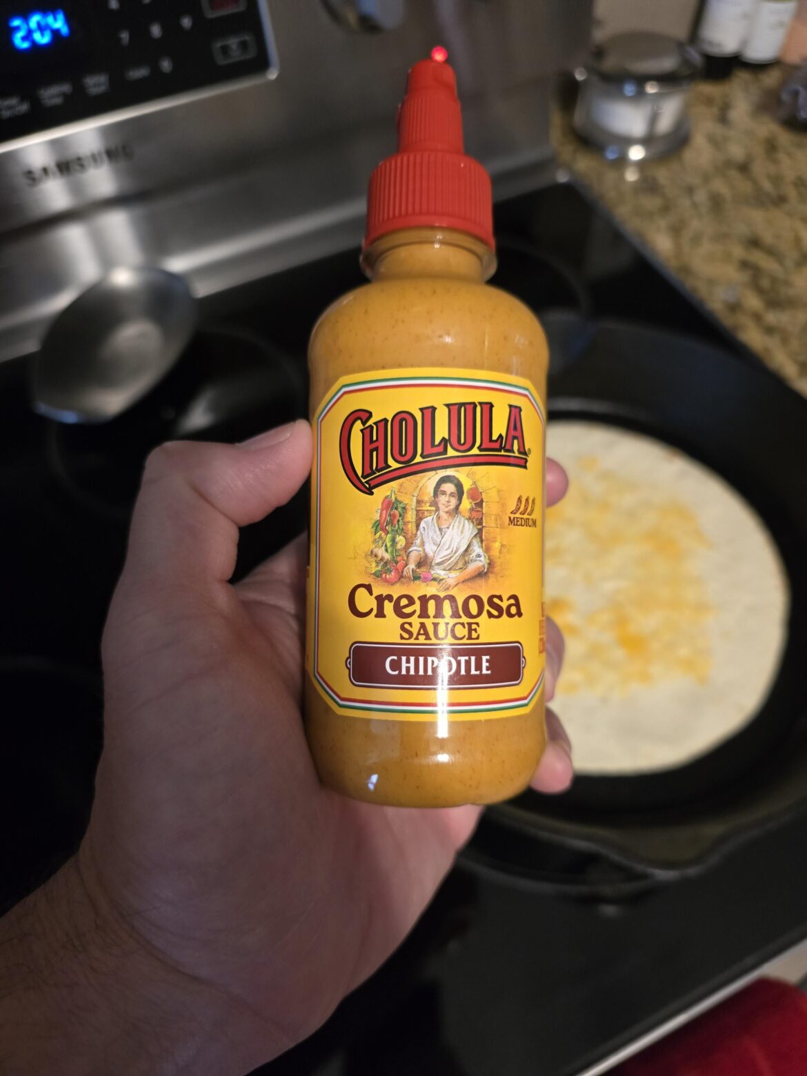 Any ever try Cholula Cremosa Chipotle?