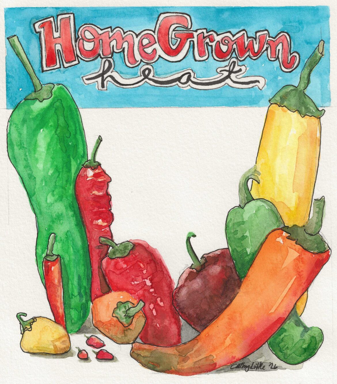 Our new personally designed and hand painted label!!!