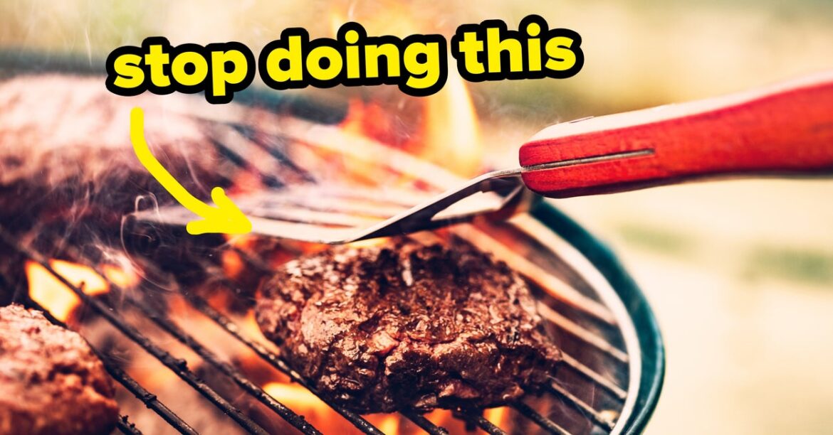 8 Burger Grilling Mistakes Experts Say You Need To Stop Making Immediately - BuzzFeed