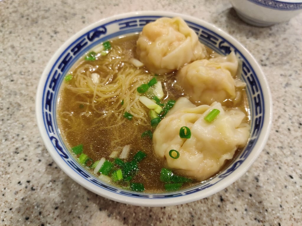 Wonton noodles from Tsim Chai Kee in Central, Hong Kong. Photo: Ji Siqi