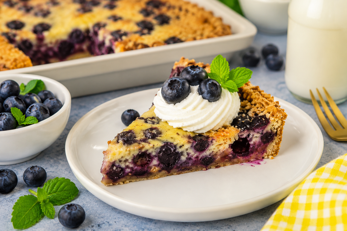 Recipe of the week: Blueberry Kuchen Recipe of the week: Blueberry Kuchen