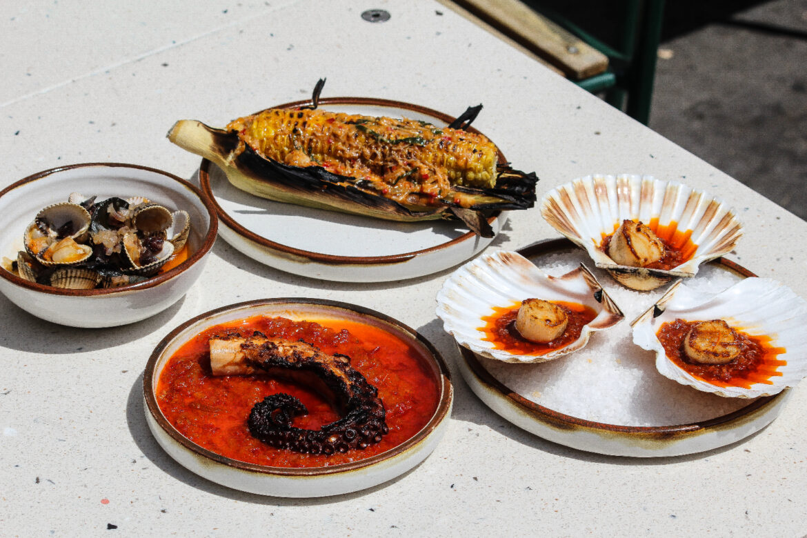 Morchella launches terrace barbecue menu with Henderson Seafood in Clerkenwell