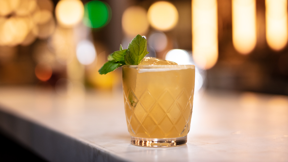 Whiskey smash