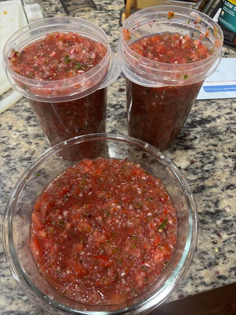 Salsa Fresca for the 4th