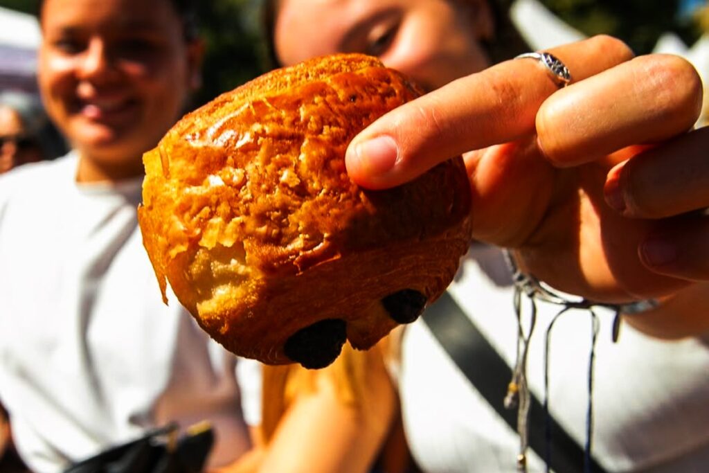 French fair giant dessert Buenos Aires