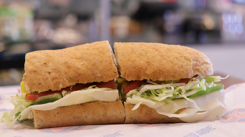 A Jersey Mike's sandwich ordered Mike's Way
