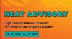 L.A. County Public Health Issues Heat Advisory for Santa Clarita Valley